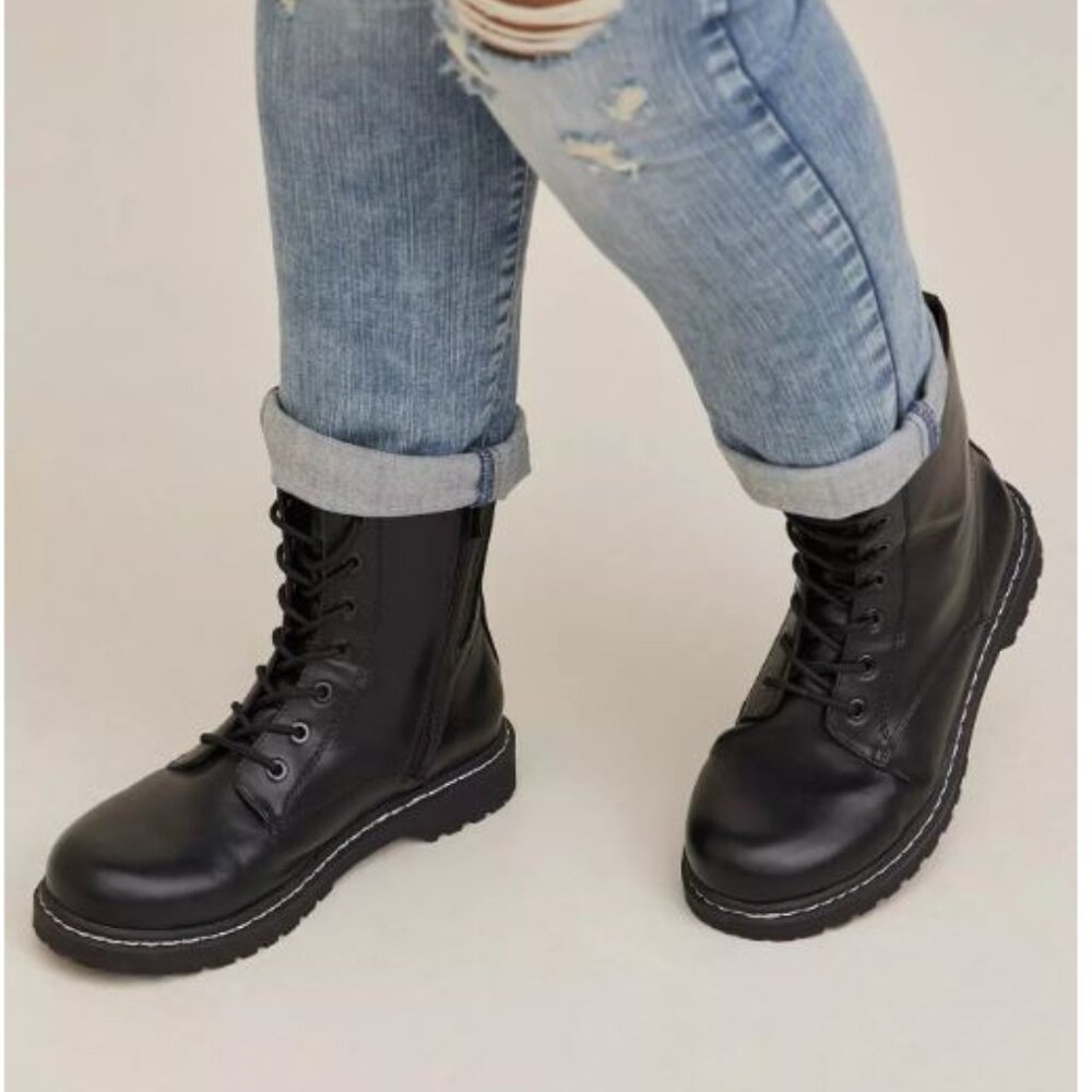 TORRID PLATFORM LACE UP COMBAT BOOTS BRAND NEW IN BOX